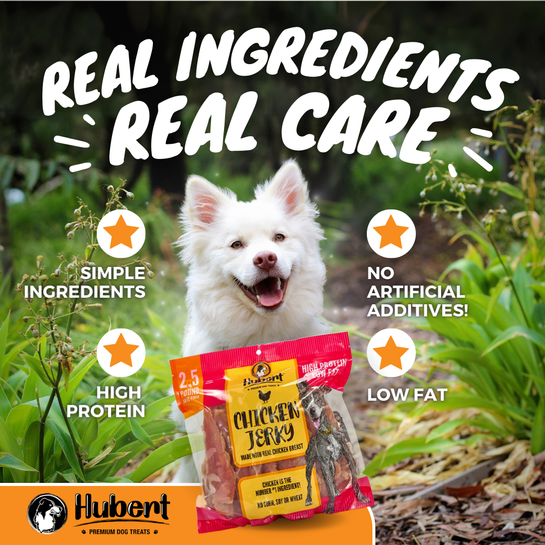 Gourmet All Natural Duck & Sweet Potato Wrapped Treats for Dogs - 2.5 lbs Resealable Pack
