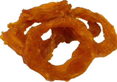 Premium All Natural Turkey Tendon Chew Treats for Dogs - Sticks & Rings