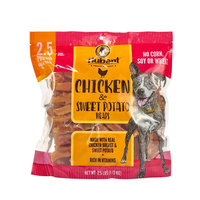 Gourmet All Natural Sweet Potato Wrapped Dog Treats