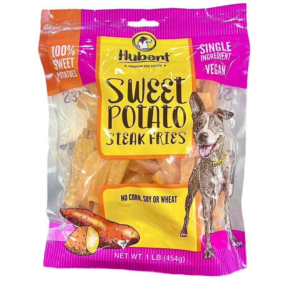 Gourmet All Natural Vegan Sweet Potato Fries Dog Treats