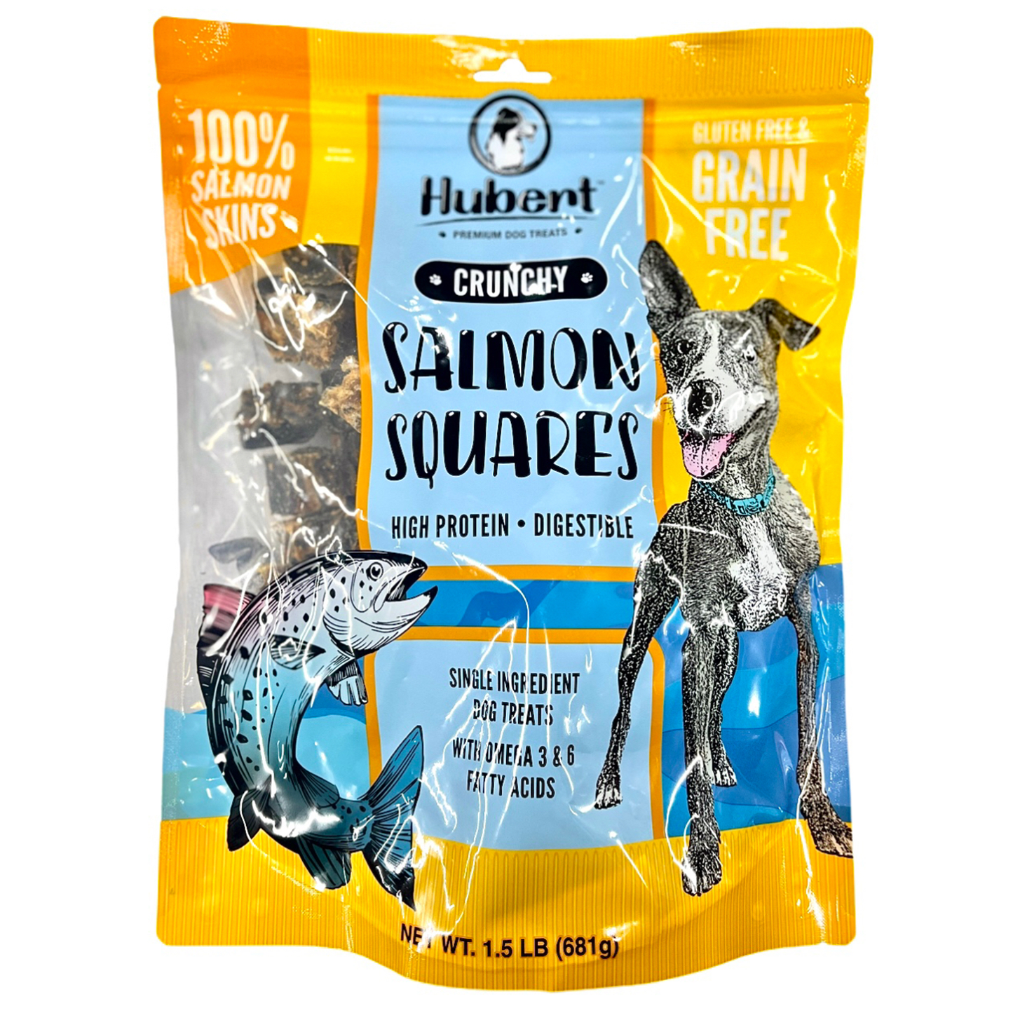 Premium Salmon Skin Single Ingredient Dog Treats
