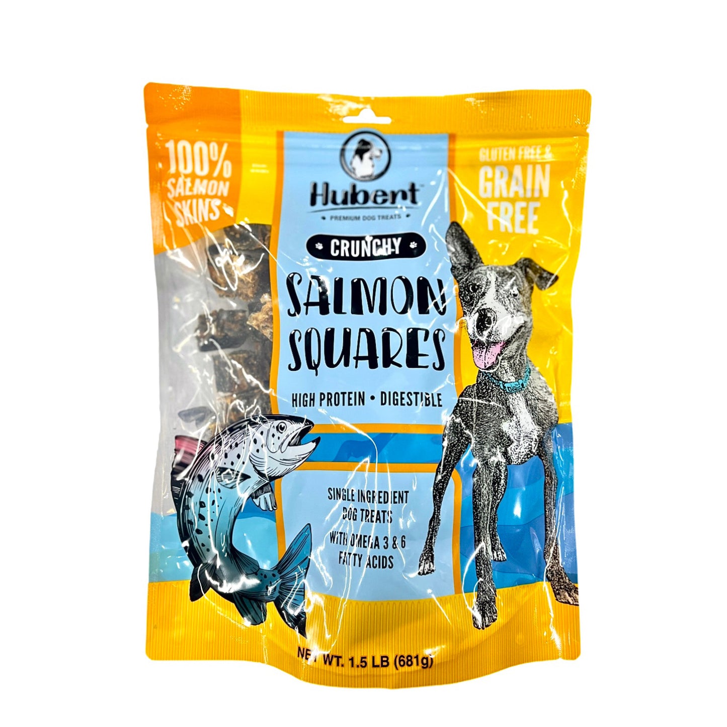 Premium Salmon Skin Single Ingredient Dog Treats