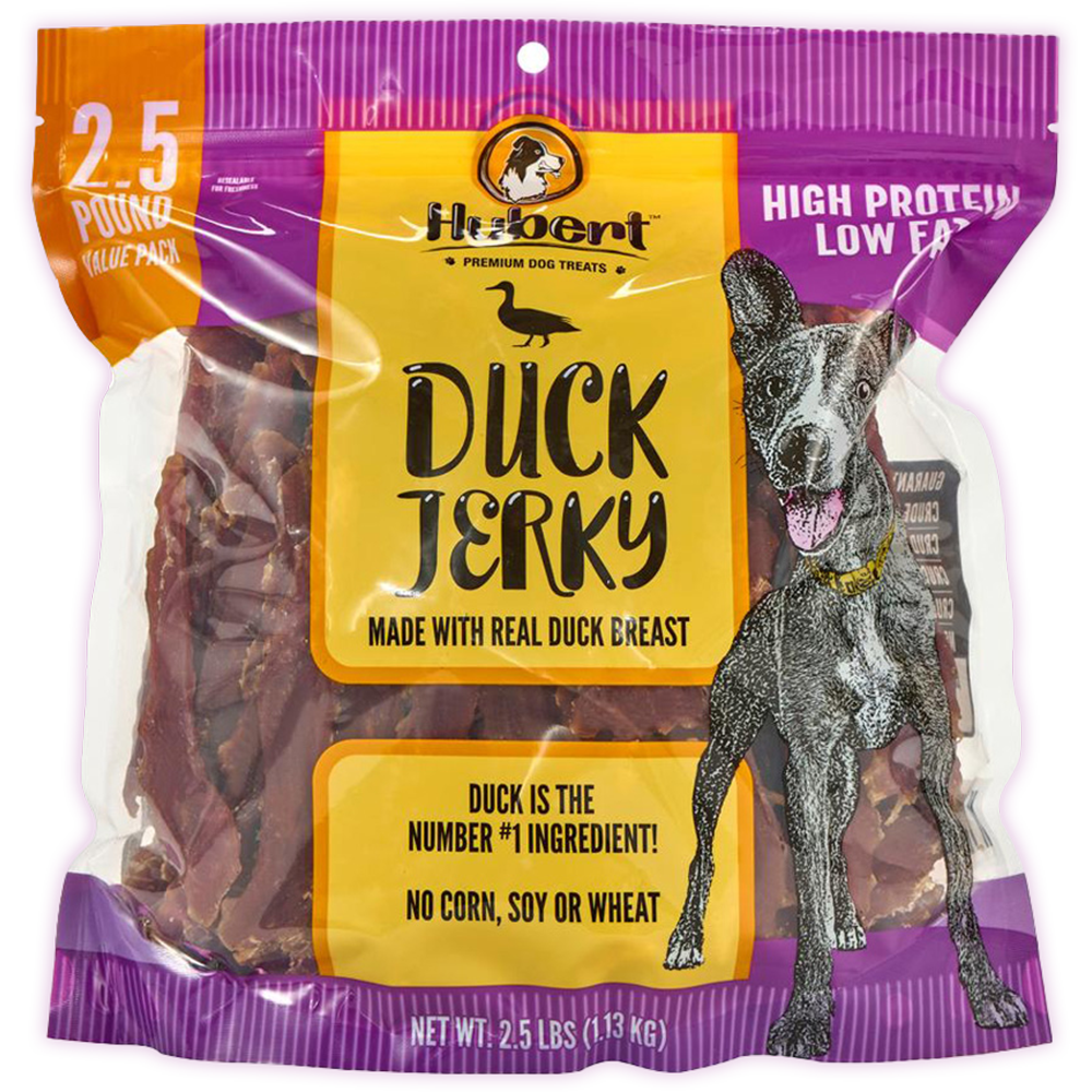 Gourmet All Natural Duck Jerky Treats for Dogs