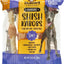 Gourmet All Natural Triple Flavored 10-inch Kabobs Treats for Dogs