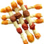 Gourmet All Natural Triple Flavored 10-inch Kabobs Treats for Dogs