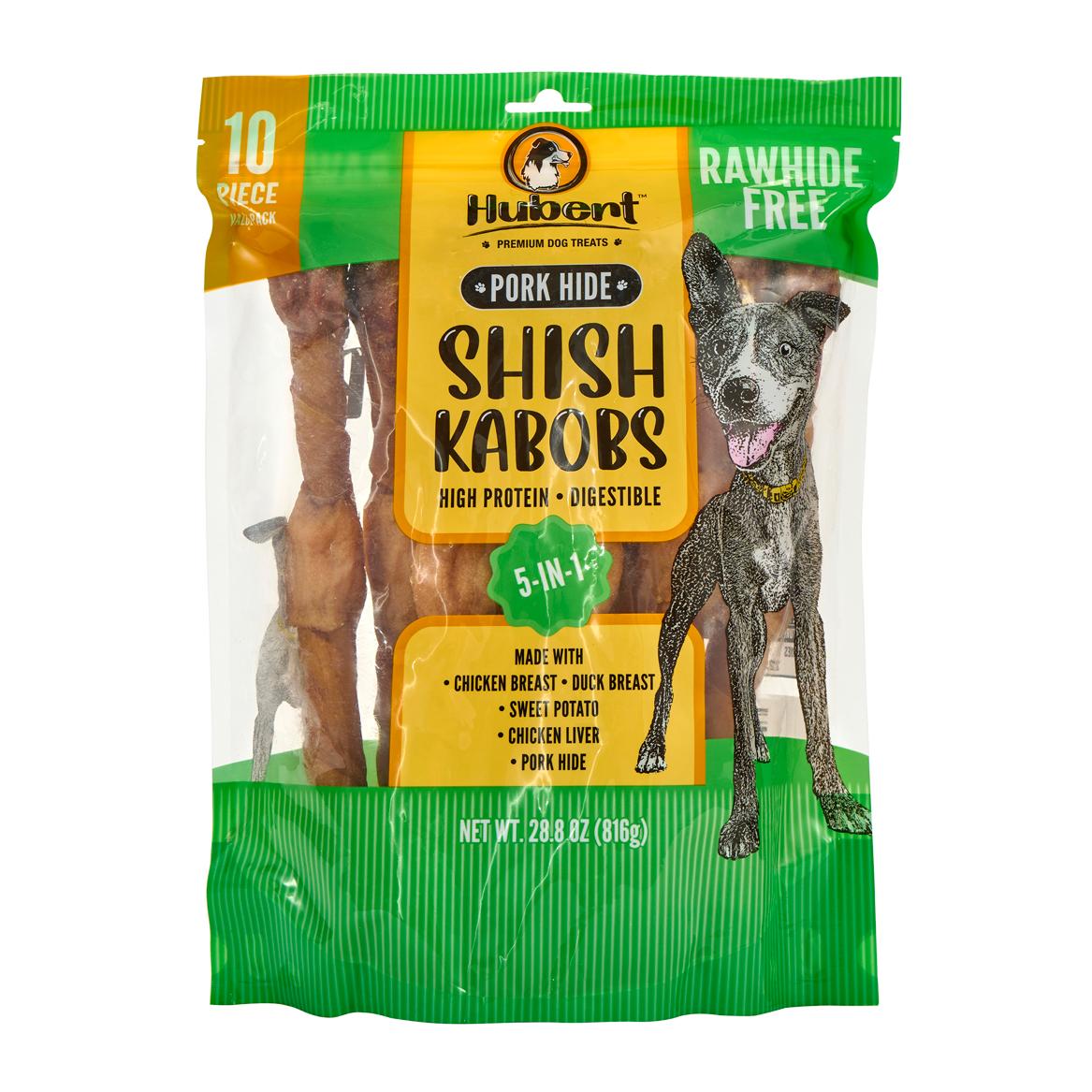 Gourmet All Natural Triple Flavored 10-inch Kabobs Treats for Dogs