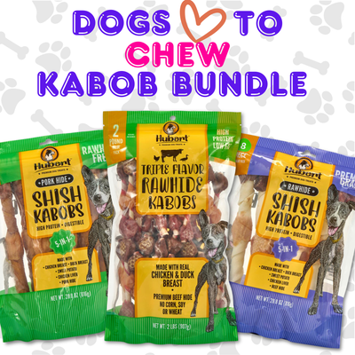 Dogs Love to Chew Kabob Trio - 3 Pack